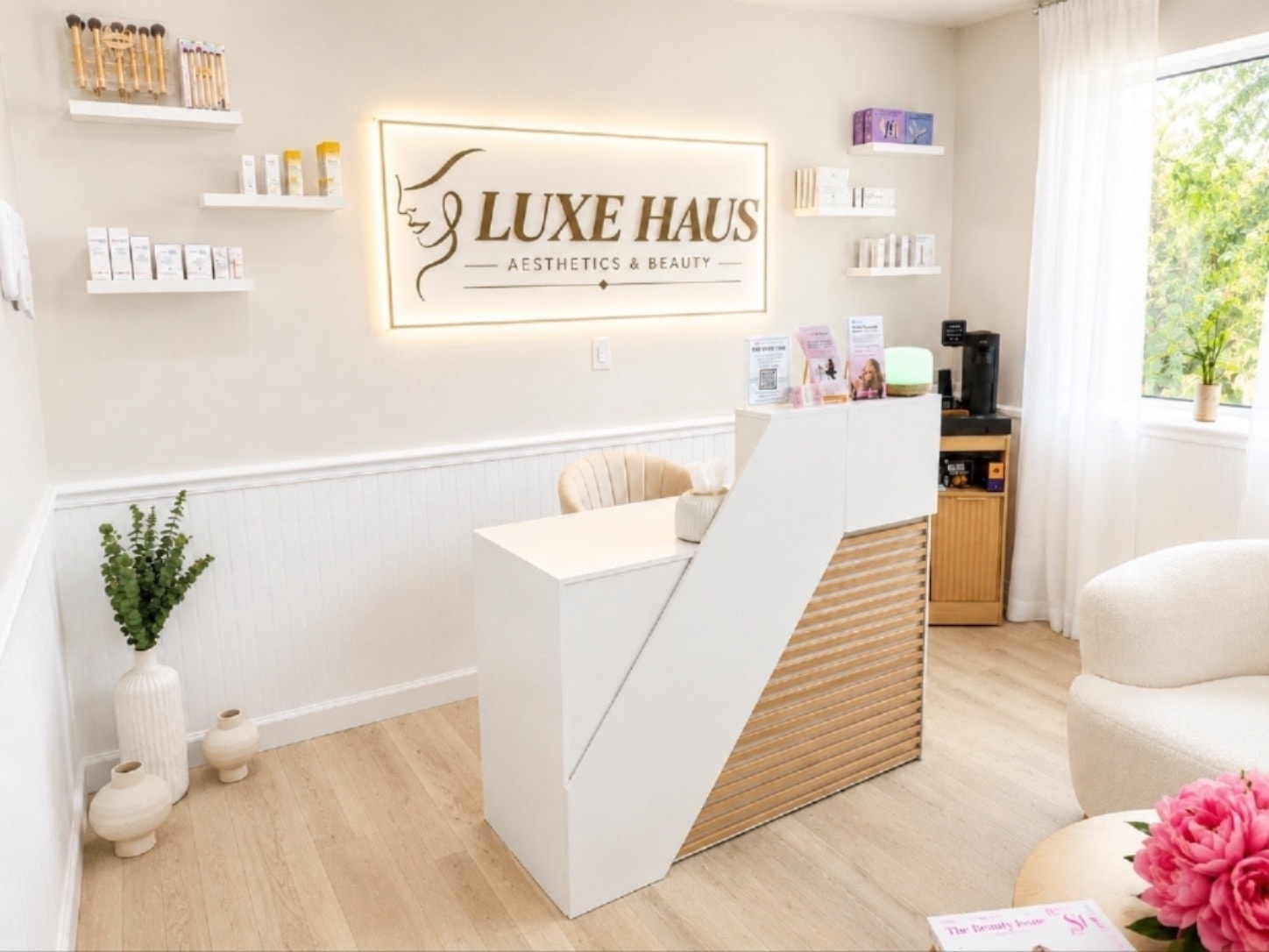 Luxe Haus Aesthetics & Beauty treatment space